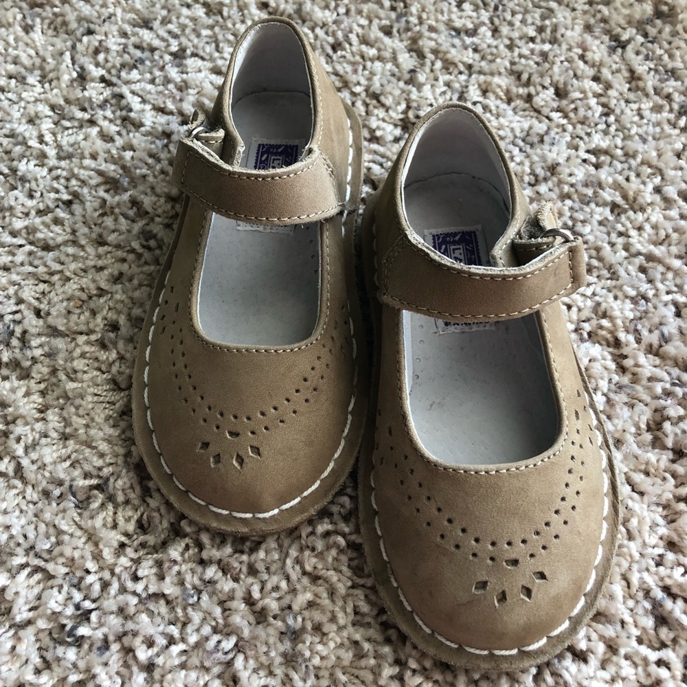 L’Amour Toddler Mary Jane Suede Shoes